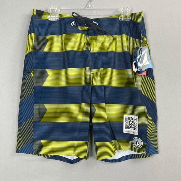 Volcom V6S Stripe Men’s Board Shorts Size 30 - Picture 1 of 9